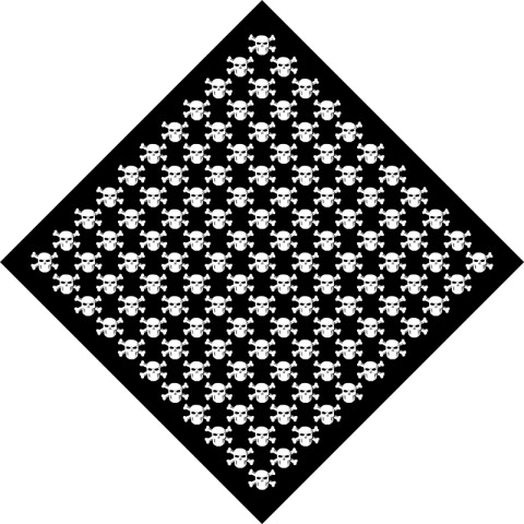 Бандана пиратская. Вариант-03