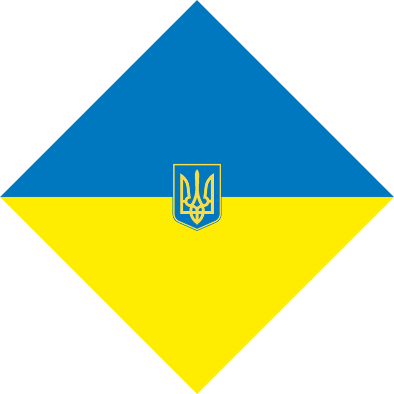 Бандана з українською символікою. Дизайн-02 Бандана з українською символікою. Дизайн-02