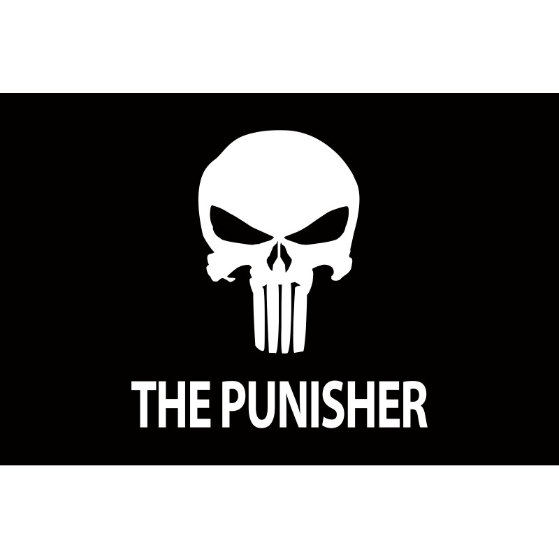 Банер, плакат Punisher (укр. Каратель). Варіант-01 Банер, плакат Punisher (укр. Каратель). Варіант-01