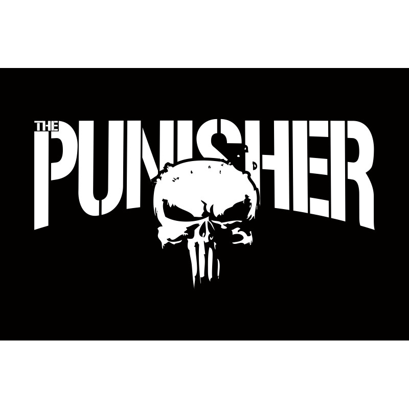Банер, плакат Punisher (укр. Каратель). Варіант-02 Банер, плакат Punisher (укр. Каратель). Варіант-02