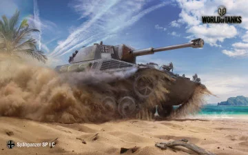 Банер, плакат, постер «World of Tanks», Spähpanzer SP I C Банер, плакат, постер «World of Tanks», Spähpanzer SP I C