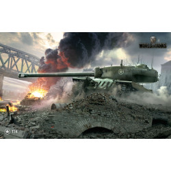 Баннер, плакат, постер «World of Tanks», T-34. Вариант-01