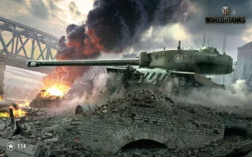 Банер, плакат, постер «World of Tanks», T-34. Варіант-01 Банер, плакат, постер «World of Tanks», T-34. Варіант-01
