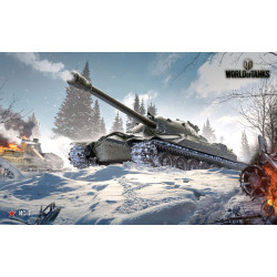 Баннер, плакат, постер «World of Tanks», ИС-7