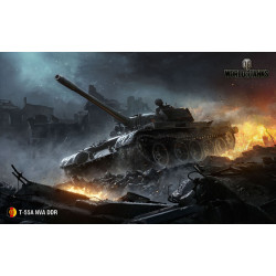 Баннер, плакат, постер «World of Tanks», T-55A NVA DDR