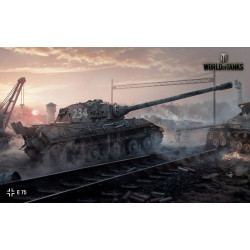 Баннер, плакат, постер «World of Tanks», E-75 Баннер, плакат, постер «World of Tanks», E-75