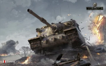 Банер, плакат, постер «World of Tanks», Tortoise Банер, плакат, постер «World of Tanks», Tortoise