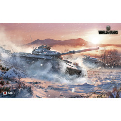 Баннер, плакат, постер «World of Tanks», STB-1