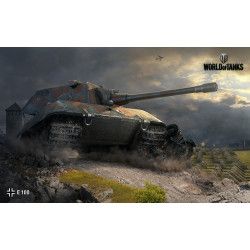 Баннер, плакат, постер «World of Tanks», E 100 Баннер, плакат, постер «World of Tanks», E 100