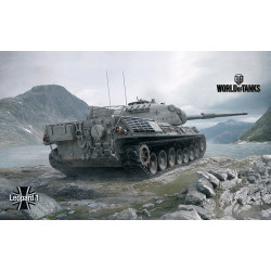 Банер, плакат, постер «World of Tanks», Leopard1 Банер, плакат, постер «World of Tanks», Leopard1