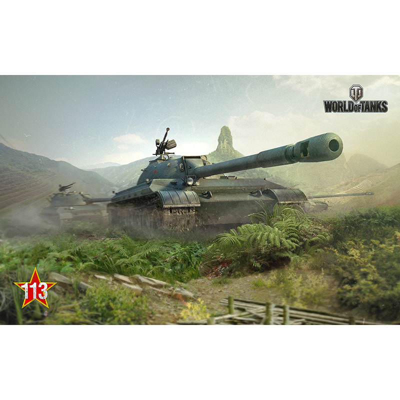 Банер, плакат, постер «World of Tanks», 113 Банер, плакат, постер «World of Tanks», 113