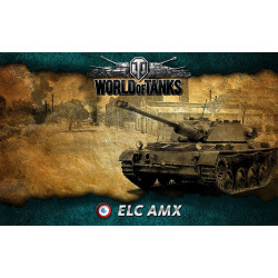 Баннер, плакат, постер «World of Tanks», ELC AMX Баннер, плакат, постер «World of Tanks», ELC AMX