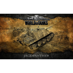 Баннер, плакат, постер «World of Tanks», JAGDPANTHER Баннер, плакат, постер «World of Tanks», JAGDPANTHER