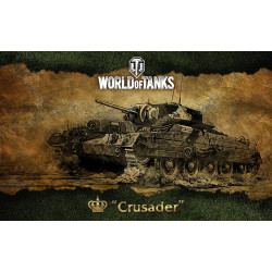 Баннер, плакат, постер «World of Tanks», Crusader Баннер, плакат, постер «World of Tanks», Crusader