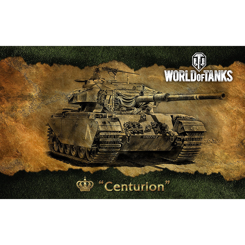 Банер, плакат, постер «World of Tanks», Centurion Банер, плакат, постер «World of Tanks», Centurion