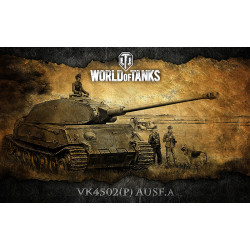 Баннер, плакат, постер «World of Tanks», VK4502(P) AUSF.A