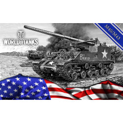 Банер, плакат, постер «World of Tanks», M-40, M-43 Банер, плакат, постер «World of Tanks», M-40, M-43