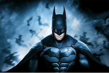 Баннер, плакат, постер «Бэтмен» (англ. Batman). Вариант-03