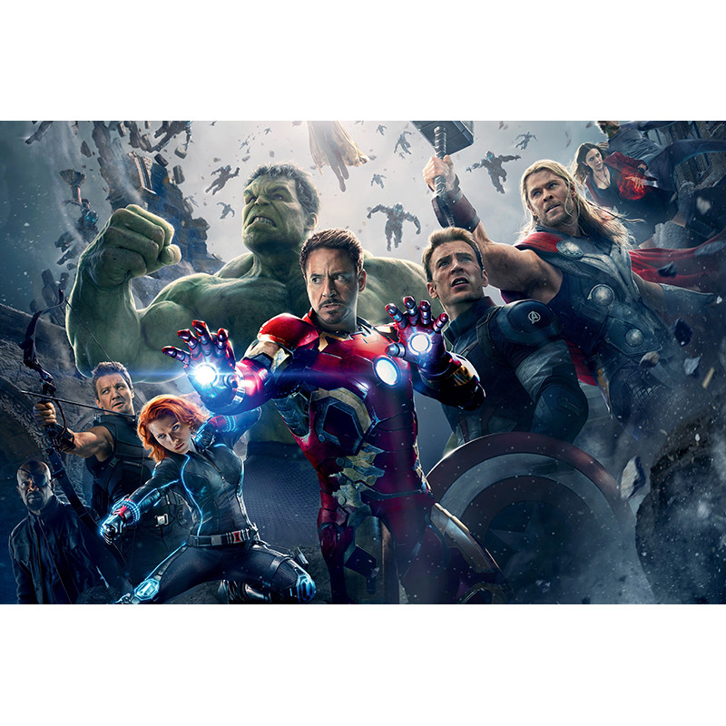 Банер, плакат, постер «Месники» (англ. The Avengers). Варіант-01 Банер, плакат, постер «Месники» (англ. The Avengers). Варіант-01