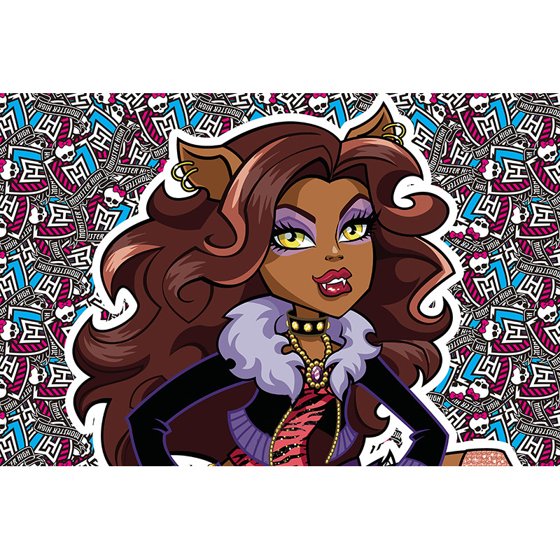 Банер, плакат, постер «Monster High» (укр. Школа Монстер Хай). Варіант-07 Банер, плакат, постер «Monster High» (укр. Школа Монстер Хай). Варіант-07