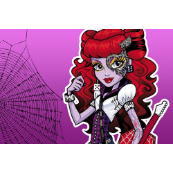Банер, плакат, постер «Monster High» (укр. Школа Монстер Хай). Варіант-08 Банер, плакат, постер «Monster High» (укр. Школа Монстер Хай). Варіант-08