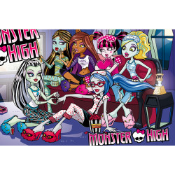 Банер, плакат, постер «Monster High» (укр. Школа Монстер Хай). Варіант-09 Банер, плакат, постер «Monster High» (укр. Школа Монстер Хай). Варіант-09