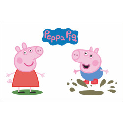 Банер, плакат, постер «Свинка Пеппа» (англ. Peppa Pig). Варіант-05 Банер, плакат, постер «Свинка Пеппа» (англ. Peppa Pig). Варіант-05