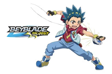 Баннер, плакат, постер «Бейблэйд» (англ. Beyblade). Вариант-04
