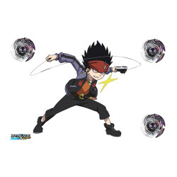 Баннер, плакат, постер «Бейблэйд» (англ. Beyblade). Вариант-07 Баннер, плакат, постер «Бейблэйд» (англ. Beyblade). Вариант-07