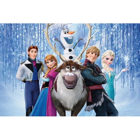 Баннер, плакат, постер «Холодное сердце» (англ. Frozen). Вариант-05