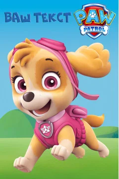 Баннер, плакат, постер «Щенячий патруль» (англ. PAW Patrol), Скай Баннер, плакат, постер «Щенячий патруль» (англ. PAW Patrol), Скай