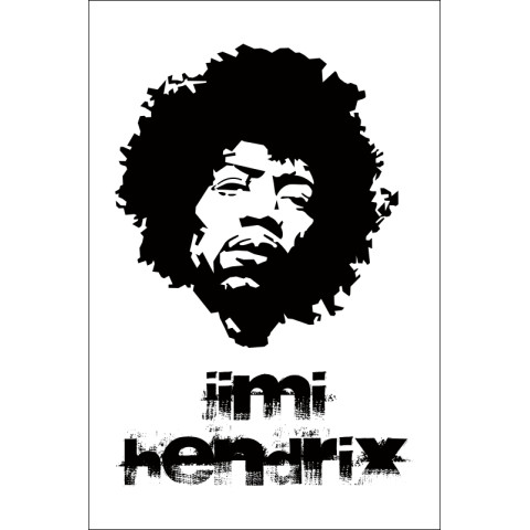 Баннер, плакат Jimi Hendrix (рус. Джими Хендрикс). Вариант-01