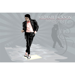 Баннер, плакат Michael Jackson (рус. Майкл Джексон). Вариант-01 Баннер, плакат Michael Jackson (рус. Майкл Джексон). Вариант-01