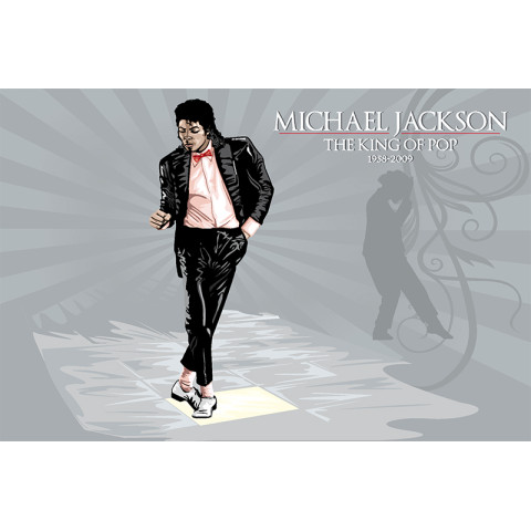 Банер, плакат Michael Jackson (укр. Майкл Джексон). Варіант-01 Банер, плакат Michael Jackson (укр. Майкл Джексон). Варіант-01