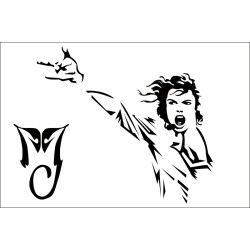 Банер, плакат Michael Jackson (укр. Майкл Джексон). Варіант-07 Банер, плакат Michael Jackson (укр. Майкл Джексон). Варіант-07