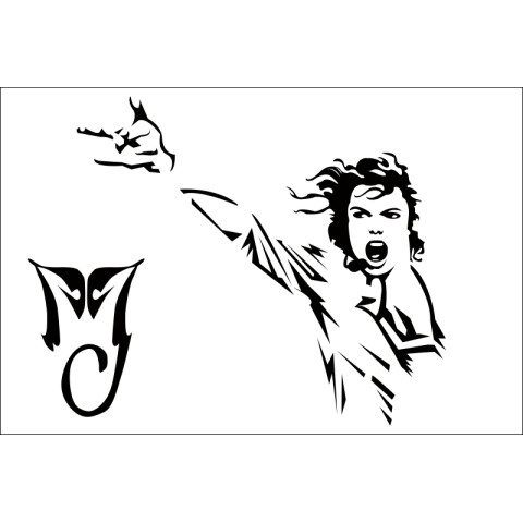 Банер, плакат Michael Jackson (укр. Майкл Джексон). Варіант-07 Банер, плакат Michael Jackson (укр. Майкл Джексон). Варіант-07