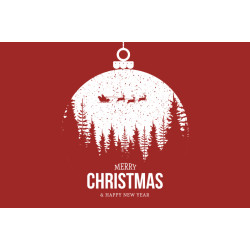 Банер, плакат, постер «Merry Christmas and Happy New Year». Варіант-01 Банер, плакат, постер «Merry Christmas and Happy New Year». Варіант-01