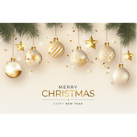 Баннер, плакат, постер «Merry Christmas and Happy New Year». Вариант-02 Баннер, плакат, постер «Merry Christmas and Happy New Year». Вариант-02