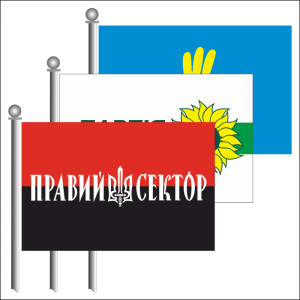 Прапори політичних партій України