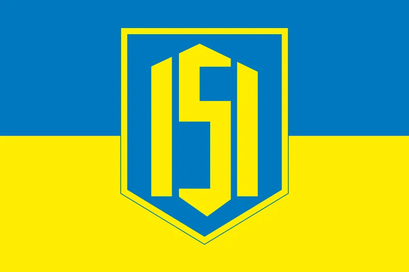 Флаг 151 ОМБр (отдельная механизированная бригада) ВСУ. Вариант-07 Флаг 151 ОМБр (отдельная механизированная бригада) ВСУ. Вариант-07