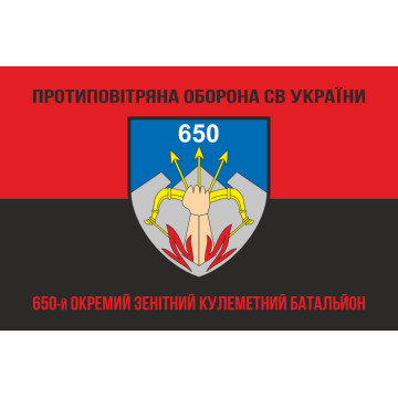 Флаг 650 ОЗПБ (отдельный зенитный пулеметный батальон) ВСУ. Вариант-08 Флаг 650 ОЗПБ (отдельный зенитный пулеметный батальон) ВСУ. Вариант-08