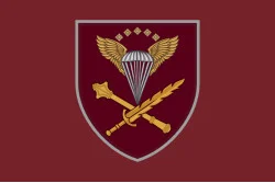 Прапор КДШВ (командування ДШВ) ЗСУ. Варіант-04 Прапор КДШВ (командування ДШВ) ЗСУ. Варіант-04