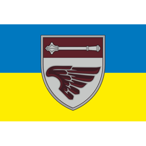 Прапор 135 ОБУ (окремий батальйон управління) ДШВ ЗСУ. Варіант-10 Прапор 135 ОБУ (окремий батальйон управління) ДШВ ЗСУ. Варіант-10