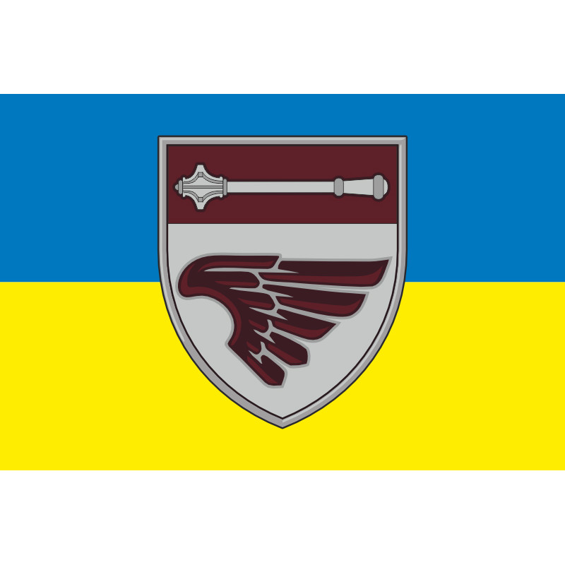 Прапор 135 ОБУ (окремий батальйон управління) ДШВ ЗСУ. Варіант-10 Прапор 135 ОБУ (окремий батальйон управління) ДШВ ЗСУ. Варіант-10