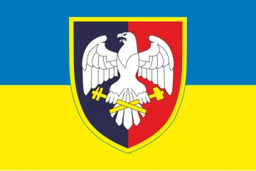 Прапор 31 ОРВП (окремий ремонтно-відновлювальний полк) ЗСУ. Варіант-01 Прапор 31 ОРВП (окремий ремонтно-відновлювальний полк) ЗСУ. Варіант-01