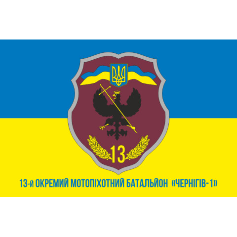 Прапор 14 ОМПБ (окремий мотопіхотний батальйон) «Черкаси» ЗСУ. Варіант-08