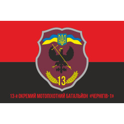 Прапор 14 ОМПБ (окремий мотопіхотний батальйон) «Черкаси» ЗСУ. Варіант-10 Прапор 14 ОМПБ (окремий мотопіхотний батальйон) «Черкаси» ЗСУ. Варіант-10
