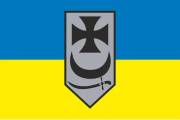 Прапор 1 БрОП (президентська бригада оперативного призначення) НГУ «БУРЕВІЙ». Вариант-13 Прапор 1 БрОП (президентська бригада оперативного призначення) НГУ «БУРЕВІЙ». Вариант-13