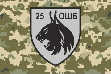 Флаг 25 ОШБ (отдельный штурмовой батальон) ВСУ. Вариант-06 Флаг 25 ОШБ (отдельный штурмовой батальон) ВСУ. Вариант-06