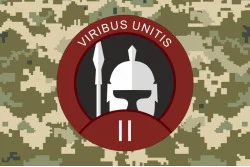 Флаг 2 батальона Интернационального легиона Украины. Вариант-09 Флаг 2 батальона Интернационального легиона Украины. Вариант-09